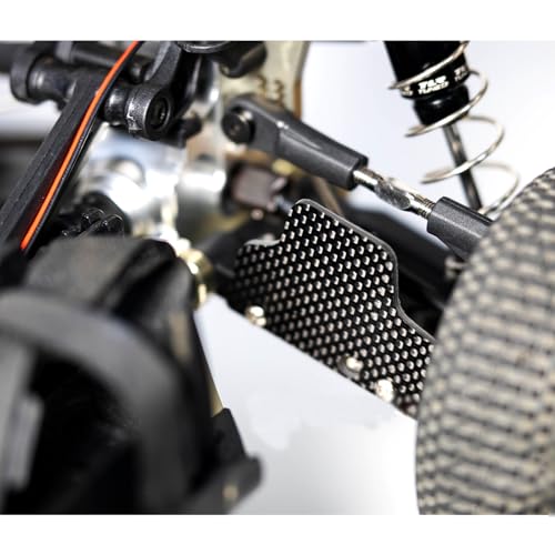 Image of Rear Mud Guards for Arrma 6S 1 /8 Typhon 1 /7 Infraction /Limitless /Felony | Rear Splash Flaps Part Dirt Guards Dust,Stones,Mud Protective Fenders Upgrade Replace ARA330730-S-Carbon Fiber-A Style
