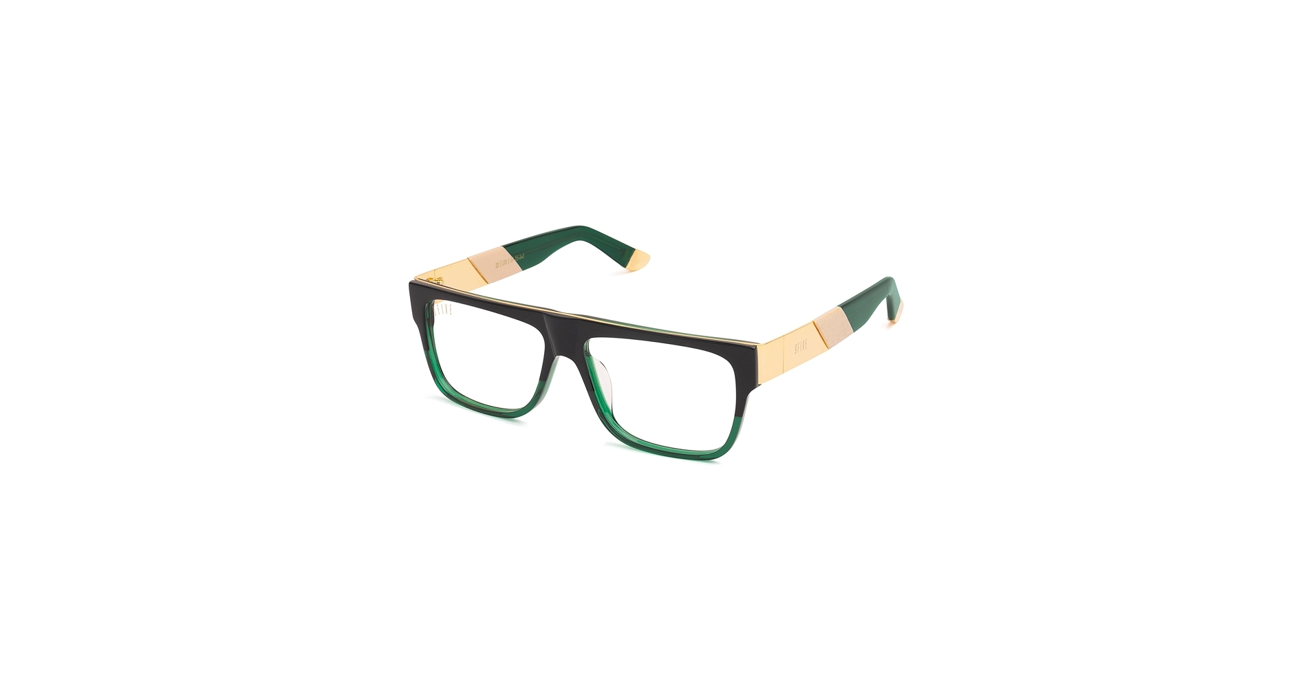 Amazon.com: 9FIVE 22 Tundra Green Clear Lens Glasses CR-39