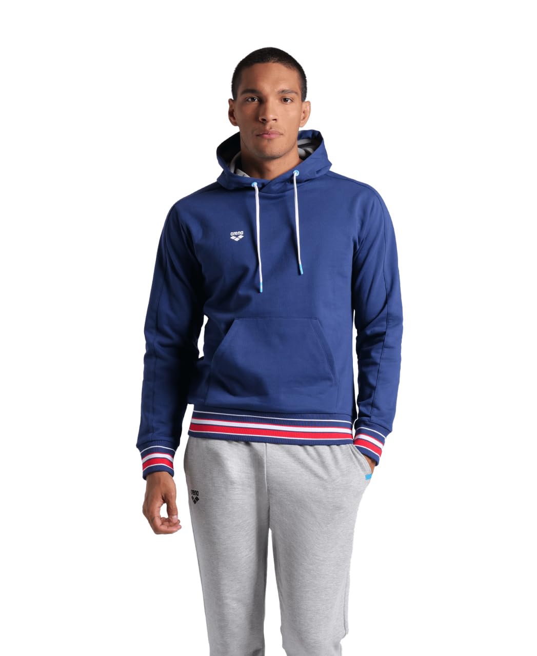 Sweatshirt à capuche mixte Arena hoodie coton fleece pullover regular
