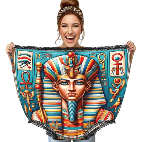Culotte surdimensionnée pour grand-mère cadeau humoristique Ankh noir