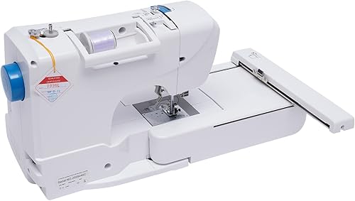 Miniatura 4 de Fetcoi Máquina de coser y bordar, computarizada, 75 diseños incorporados, área de área de aro de 4 "x 9.2", pantalla táctil LCD, puerto USB