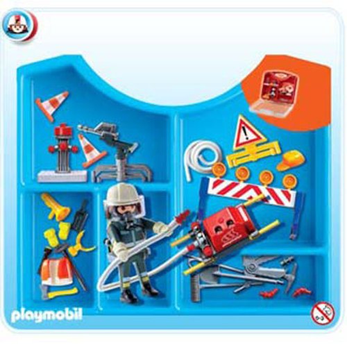 Playmobil City Action 4180 Valisette Pompier / Accessoires - vue 2
