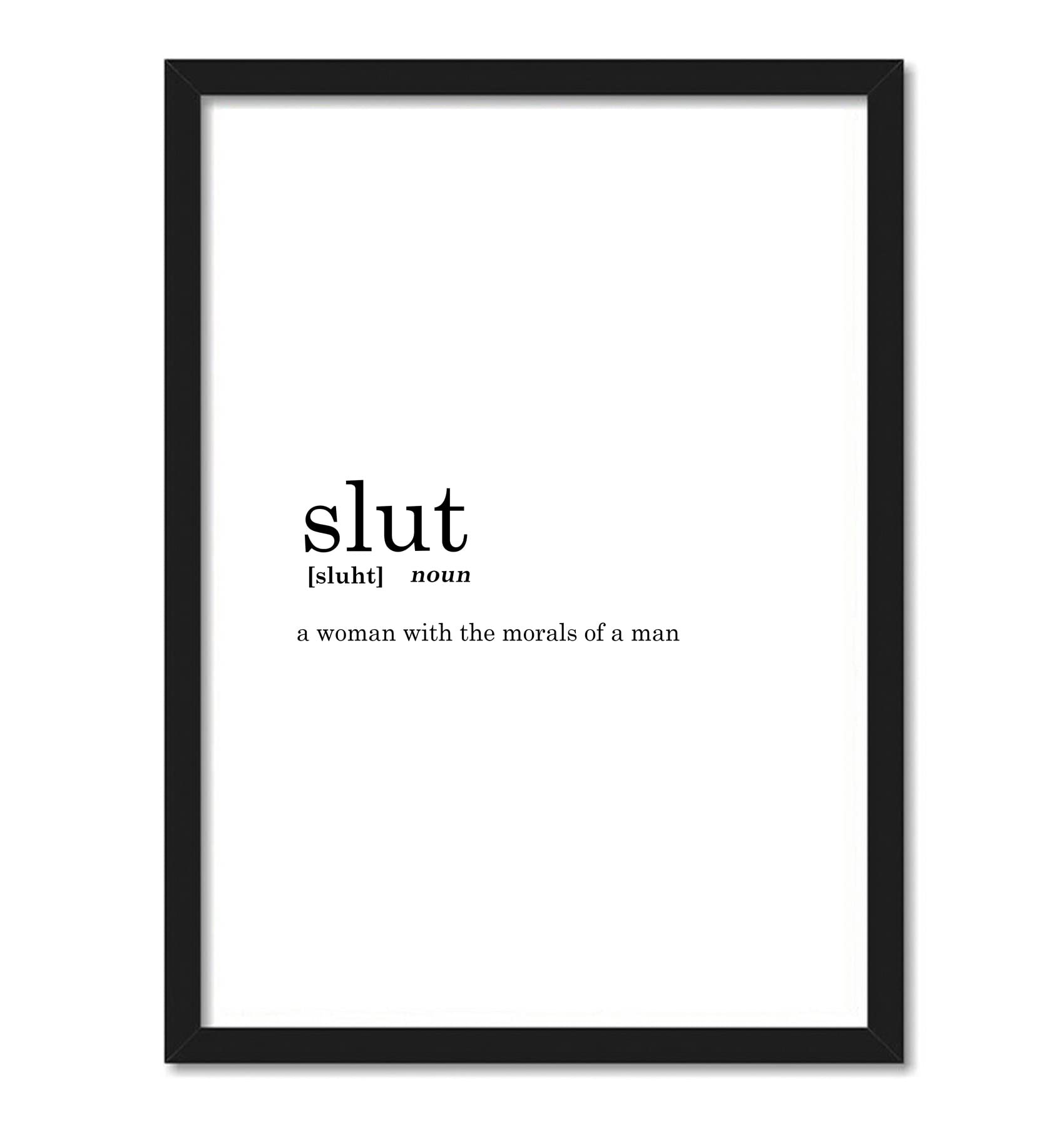 Good Hope PlexiGlass Dictionary Poster - Framed Wall Art -19