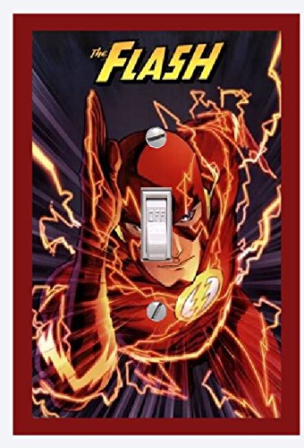The Flash Decor, Flash Lightswitch Cover- Flash Room Decor