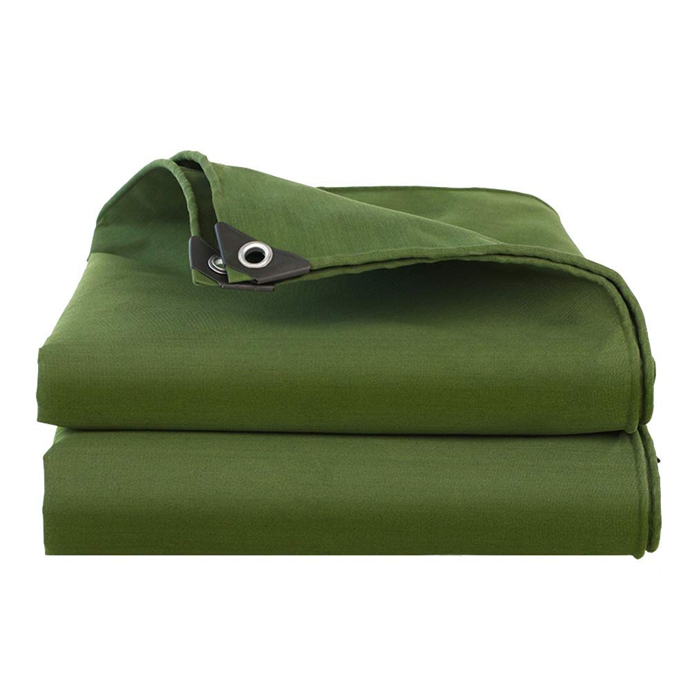 OKUOKA Teloni, Area di ombreggiatura della Tenda Telo da Terra in Tela Cerata Extra Resistente da 330 g/m2 con Anelli in Metallo Coperture Tenda Parasole per Amaca Tenda Impermeabile por