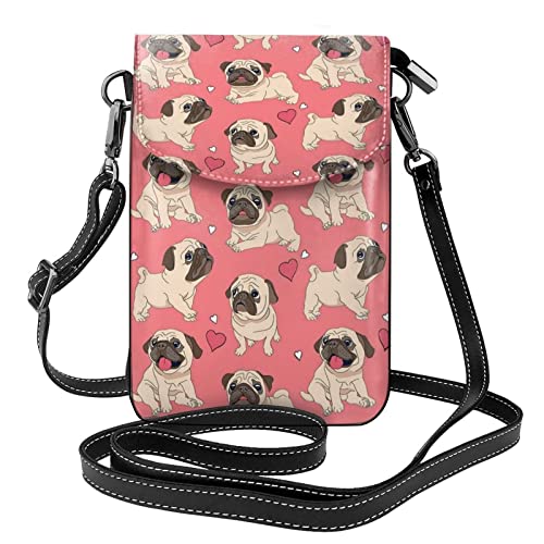 Sac à bandoulière amusant et compact en noir universel pour femmes
