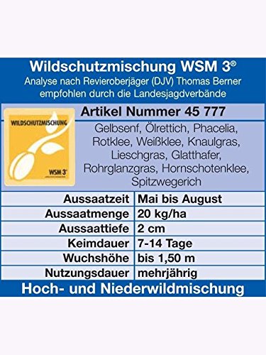 WSM 3 -Wildschutzmischung 3 -