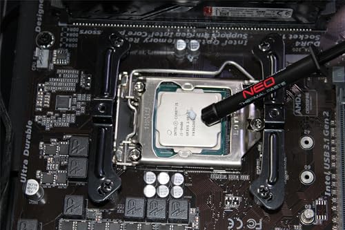 Image of NEO (25g) Thermal Paste for Basic Applications: Suitable for All CPUs (AMD & Intel) GPUs Xbox PS4 PS5 Includes Cleaning Cloth and Spatula