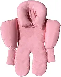 Almofada Redutor de Bebê Conforto em Cores Lisas (Rosê)