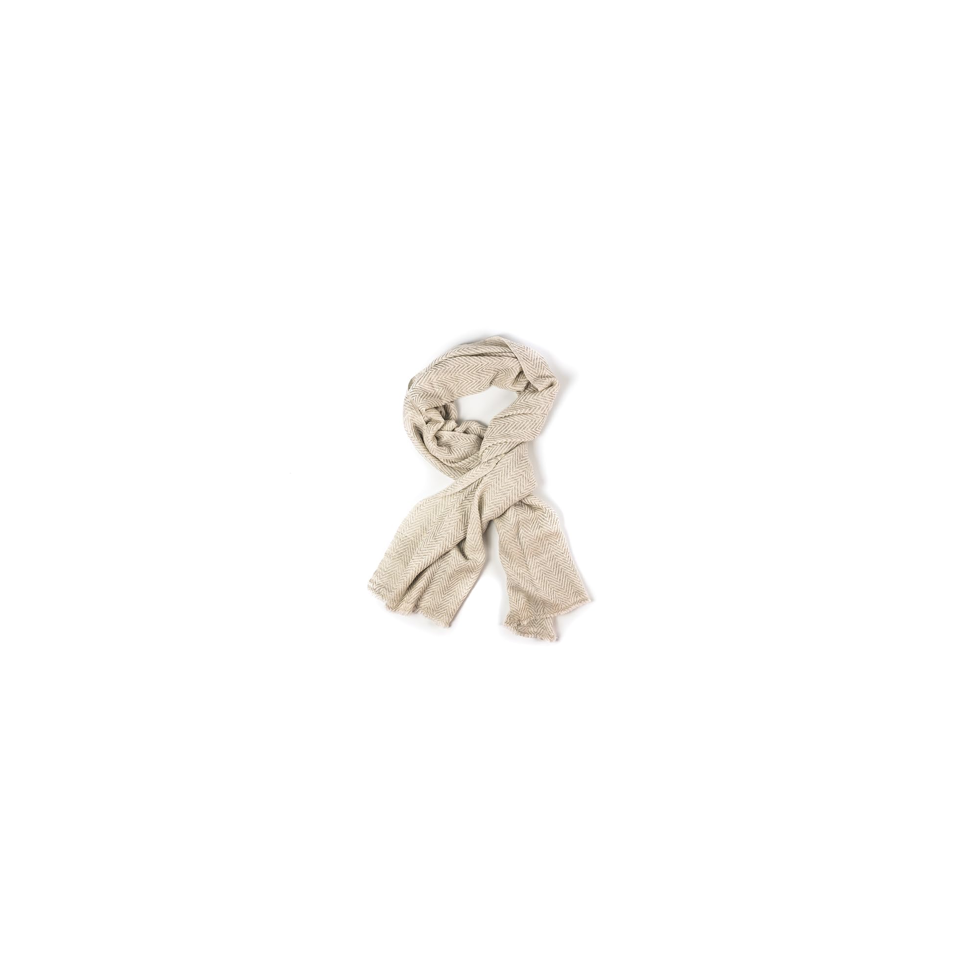 Sciarpa in Cashmere Unisex - Sciarpa Leggera in Lana di Cashmere per Donna e Uomo con Motivo a Spina di Pesce - Sciarpa Avvolgente Calda 68 x 190 cm, Sciarpa al Collo - Prodotto in Nepal