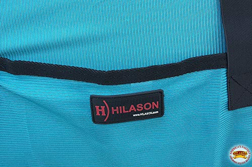 Image of HILASON Horse Fly Sheet UV Protect Breathable Mesh Bug Mosquito Spring | Summer Horse Rug | Fly Rug