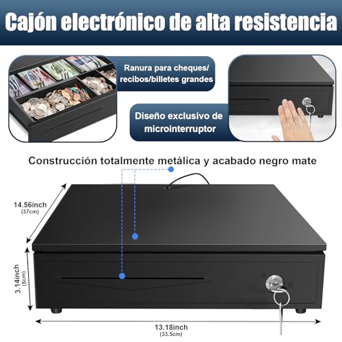 Encuentra la mejor selección de Caja registradora para comprar hoy. 44 Imagen adicional