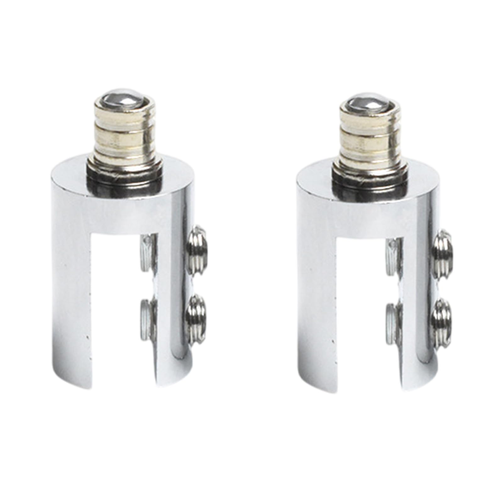 2pcs Multipurpose Glass Hinges Accessory for Interior and Exterior Applications Ensures Stability and Long Time Use Display Cabinet Hinges