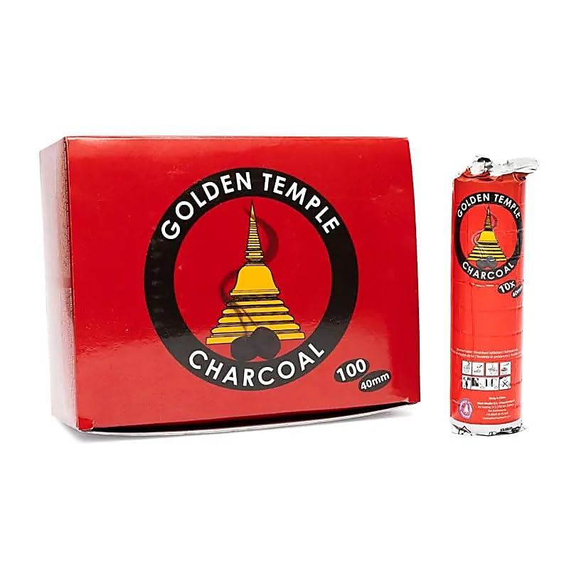 Räucher Set Weihrauch-Harz Gloria - 80g + Golden Temple Kohletabs - 4 cm + Klan