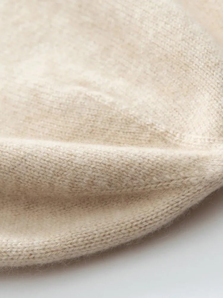 Czapka zimowa damska miękka ciepła solidna kaszmirowa dzianinowa jednolity kolor dorosły na co dzień czapki beanie damska czapka pulower