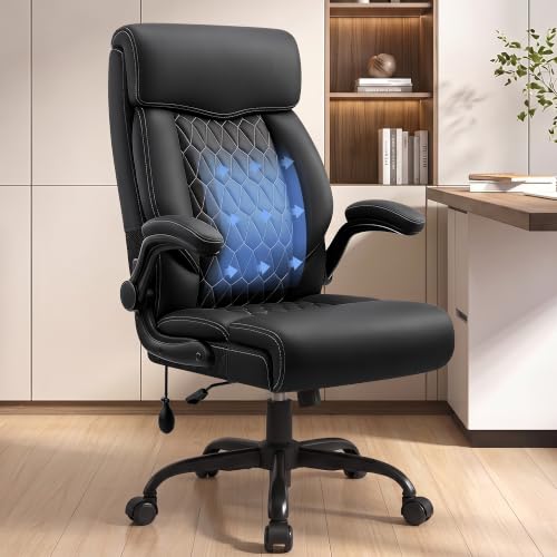 Image of Ergonomic Office Chair with Lumbar Support, Inky
