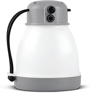 Philips Glamp Grey 5W Rechargeable LED Emergency Light | Long Lasting with 3600 mAh Battery and 6 Hours Backup | 3 Front M...