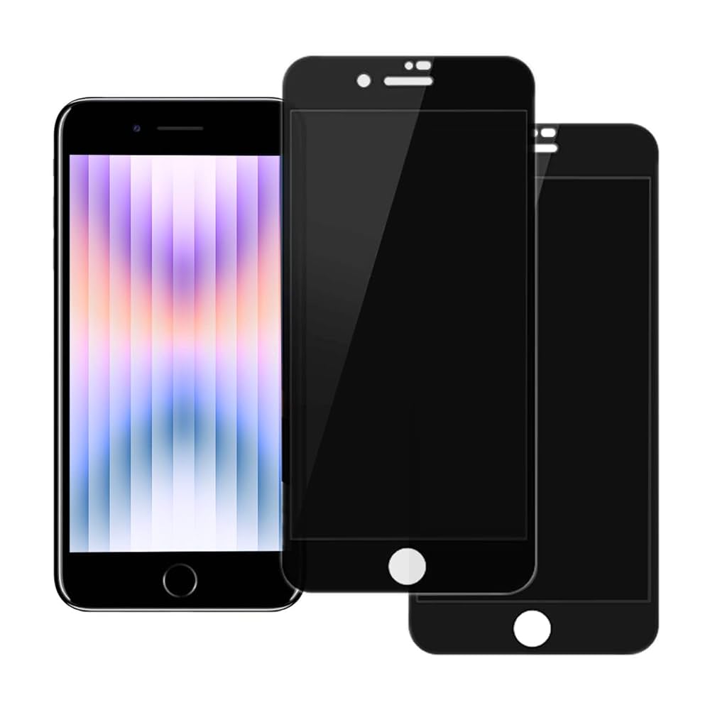 Amazon | 【第3世代専用】iPhoneSE3 ガラスフィルム 覗き見防止