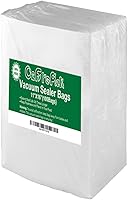 O2frepak 100 Pack Gallon Vacuum Sealer Bags 11x16 Inch - BPA Free, Puncture Proof, Sous Vide Freezer Microwave Safe