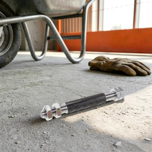 Soporte de rueda sólido YARNOW de 20x160 mm para carretilla de alta resistencia 8