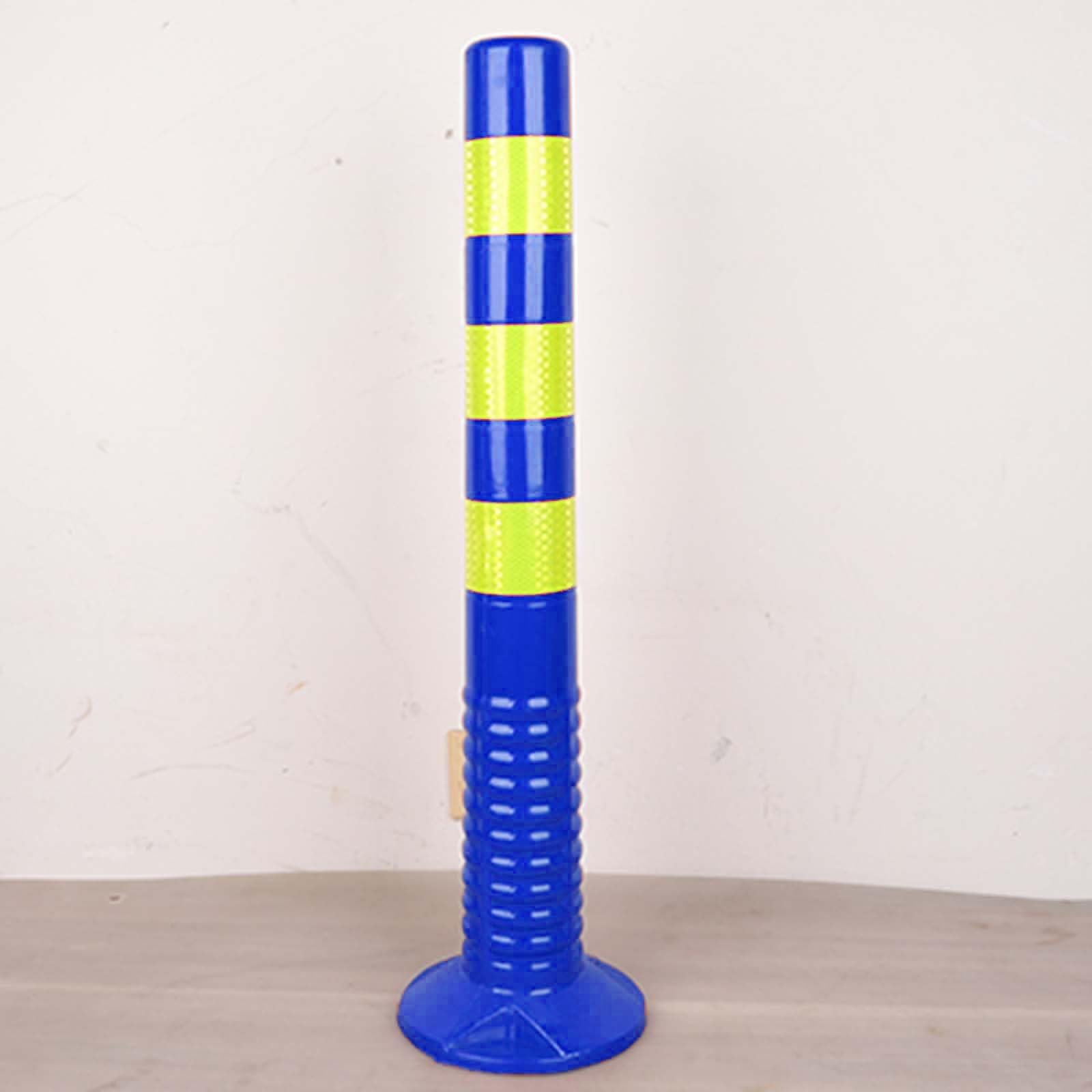 absperrpfosten & birilli stradali Paletti di sicurezza in plastica alti 45/75 cm per vialetti, Dissuasori di parcheggio fissi con vite, Colonna riflettente per il traffico ad alta visibilità ( Color :