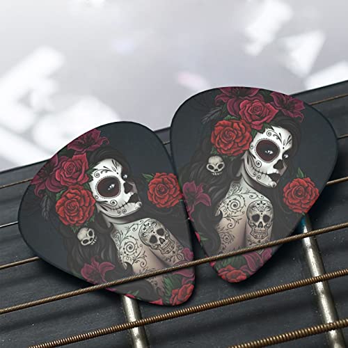 Médiators de guitare 12-Pack Day Of The Dead Girl’S Skull Face Art médiators de guitare pour guitare électrique guitare… - Les Beatles, Paul McCartney, John Lennon, RIngo Starr, George Harrison Médiators de guitare 12-Pack Day Of The Dead Girl'S Skull Face Art médiators de guitare pour guitare électrique guitare… – Image 7