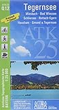  ATK25-Q12 Tegernsee (Amtliche Topographische Karte 1:25000): Miesbach, Bad Wiessee, Schliersee, Rottach-Egern, Hausham, Gmund a.Tegernsee, Bayerisches ... Amtliche Topographische Karte 1:25000 Bayern)