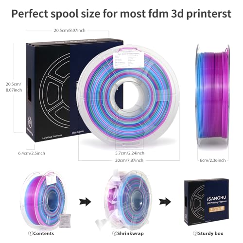 Image of 3D Printer PETG Filament Translucent 1.75mm High Light Transmittance 3D Printing Filament,Print Speed 30-600mm /s PETG Filament, Clear Teal Lily 3D Printer Filament 1KG