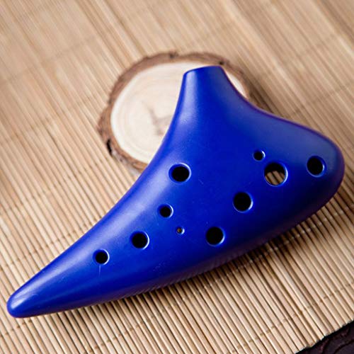 Ocarina Plastic Muziekinstrument C Houtpijp Ocarina Gift Beginner Fluit 12 Gat Ocarina Gemakkelijk te leren - Image 4