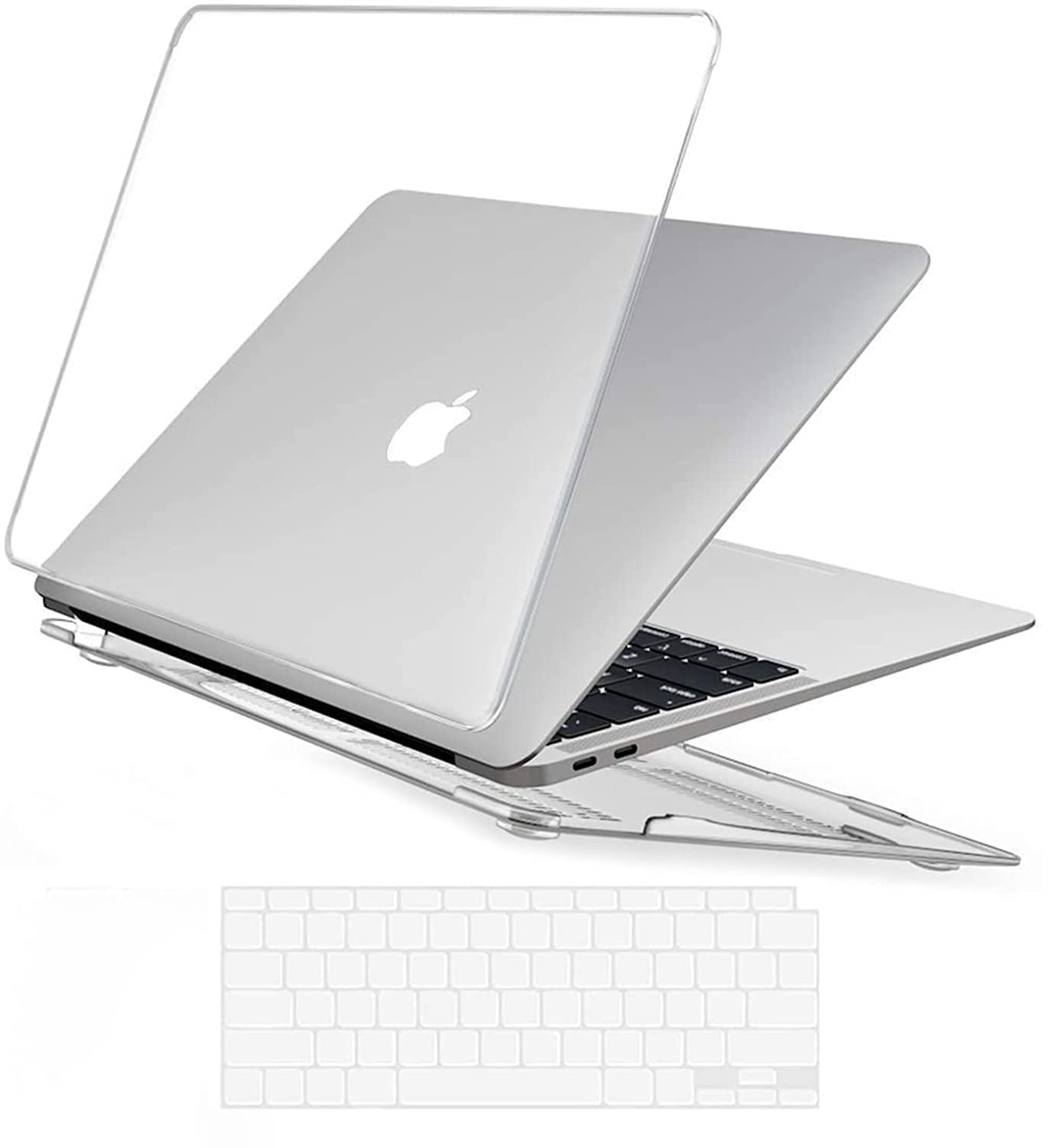 Tobo Compatible with New MacBook Air 13 inch Case 2022 2021 2020 M1 A2337 A2179 A1932, Plastic Hard Shell Case with Keyboard Cover for Mac Air with Touch ID -Crystal Clear(TD-094CC-02) (B0B8DMTMML) Amazon Price History, Amazon Price Tracker