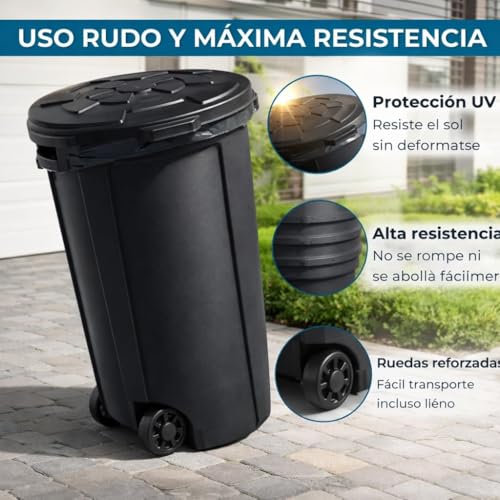 Consejos para Comprar Cubos de basura para exterior - 5 favoritos. 2 Imagen adicional