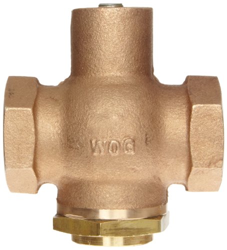 Kingston 205 Series Brass Horizontal Anti-Hammering Check Valve, 3/4" NPT Female - Thumbnail 2