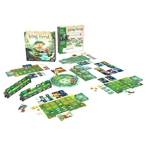 Living Forest Board Game | Nature Themed Strategy Game For Kids And Adults | Fantasy Game | Fun For Family Game Night | Ages 8+ | 2-4 Players | Average Playtime 40 Minutes | Made By Ludonaute #TOP1