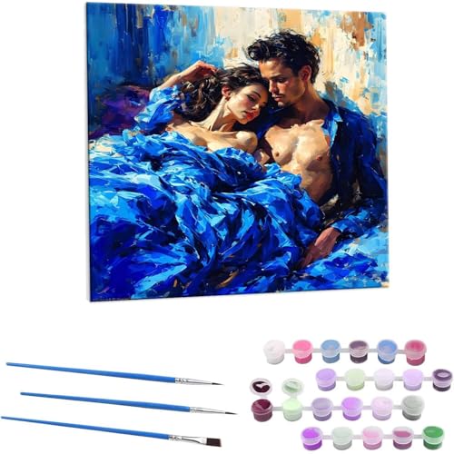 Jbv G Paint by Numbers hG Lbg l ʂ肦 lphGLoXNtg  LoXA[g uVƃANG̋, ItBX CeA rO, ւ̃Mtg 30x30cm (t[