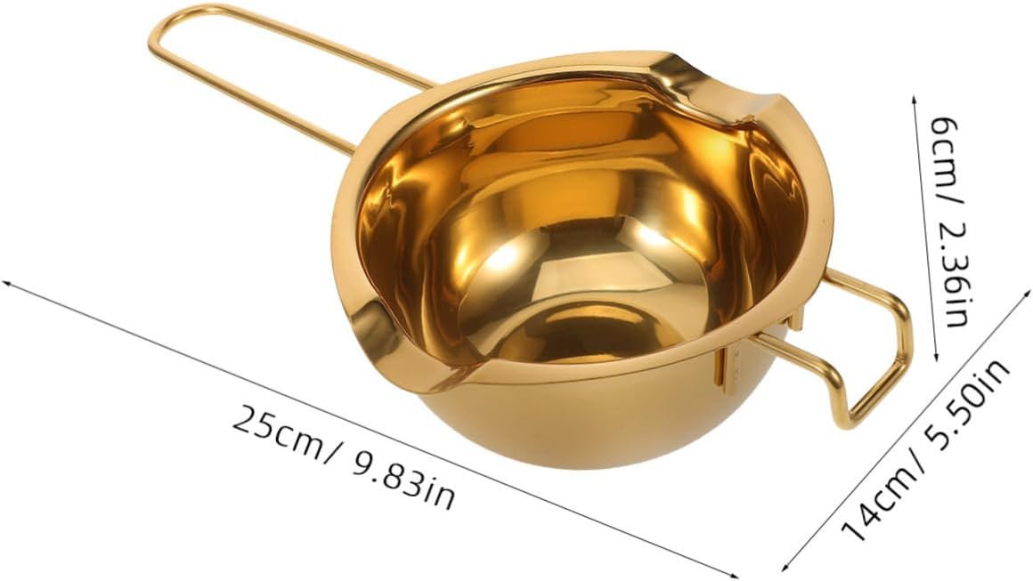 400ml Stainless Steel Butter Warmer Chocolate Melting Bowl