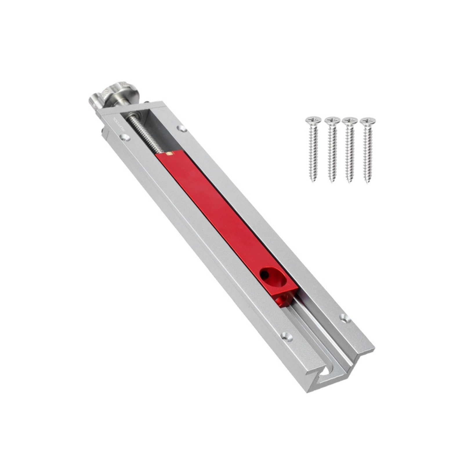 Bench Vice, Woodworking Tail Vise Desktop Clamp Vice Workbench End Clamping Fixture Fast Move Inertia Bench with Handwheel Hand Tool for Woodworking, Metalworking