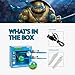 World Tech Toys Ninja Turtles Leonardo Flying Toy – Motion Sensing Flying Ball with USB Charging - TMNT Licensed - Indoor/Outdoor Drone for Kids Ages 6+