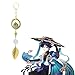 TaiCy Anime Character Keychain,Vision Keychain,Game Character Cosplay Keyring Pendant Accessories (keychain Venti)
