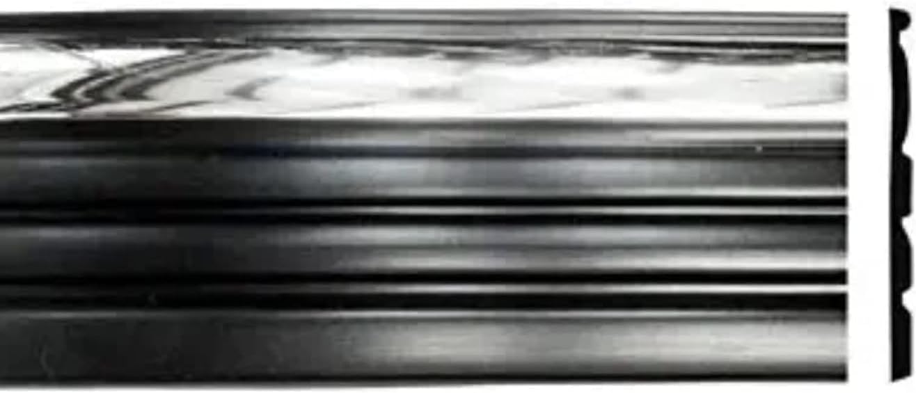 Black Chrome Side Body Trim Molding for 1999-2006 Chevy Silverado - 3-7/8" Wide (Half Roll - 10 ft)