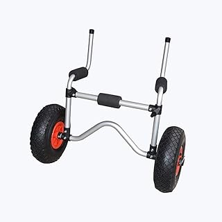 Kayak Carts, Boating Equipment, Foldable Kayak Canoe Trolley Cart,Watersports Cradle Kayak Trolley Folding Canoe Cart Gift