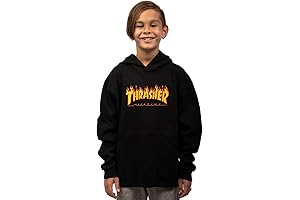 Thrasher Kids Black Youth Hoodie