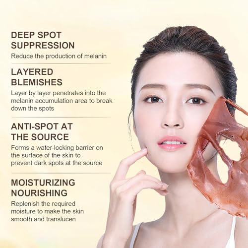 Xbegix 2Pcs Peel Off Mask Ginseng Korean Anti Aging,Peel Off Mask,Pro-Herbal Refining Peel-Off Facial Mask thumb #4