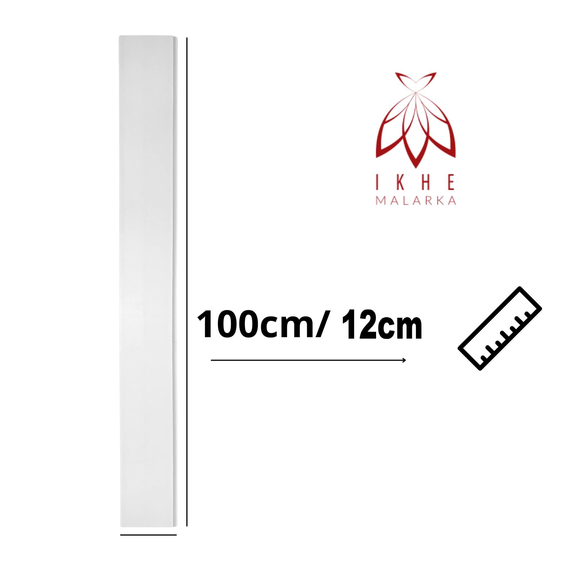 3 m² de paneles de pared estilo casa de campo – Boiserie de revestimiento de pared de poliestireno duro (PS), color blanco – montaje sencillo con adhesivo, ideal para revestimiento de pared inglés