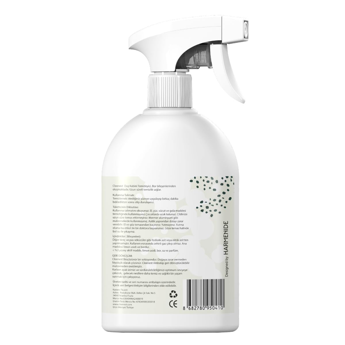 CLEENEST Duş Kabin ve Armatür Temizleyicisi 500 ml