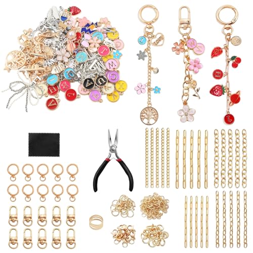 Kit de abalorios para pulseras y collares YedZen, ideal para tardes de manualidades