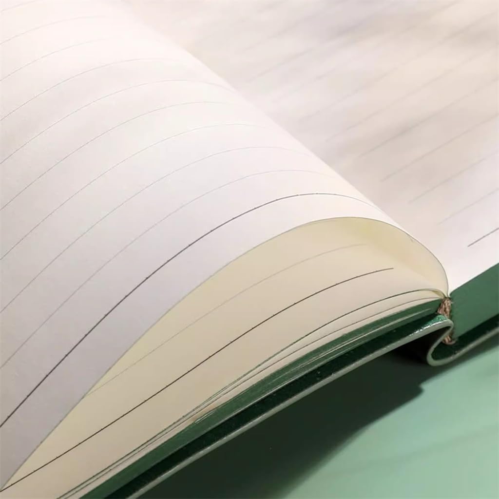 Coffret Cadeau en Cuir Souple pour Carnet De Notes A5,XADCQW70787-Vert-21 * 15cm