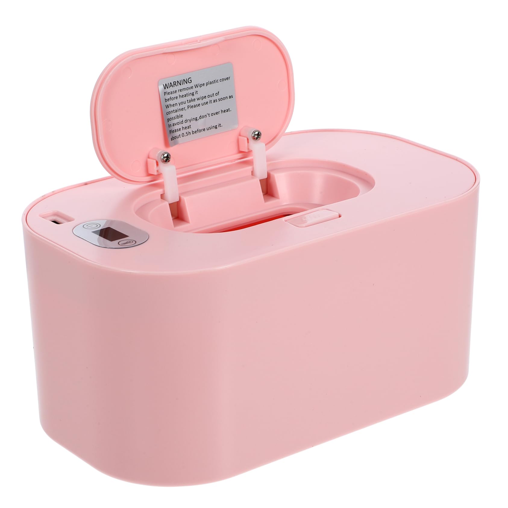 Calentador Constante Temperatura Bebés para Húmedas Toallitas de Rosa