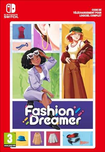 Jeu Fashion Dreamer Nintendo Switch Code Téléchargement Standard Mode Virtuelle