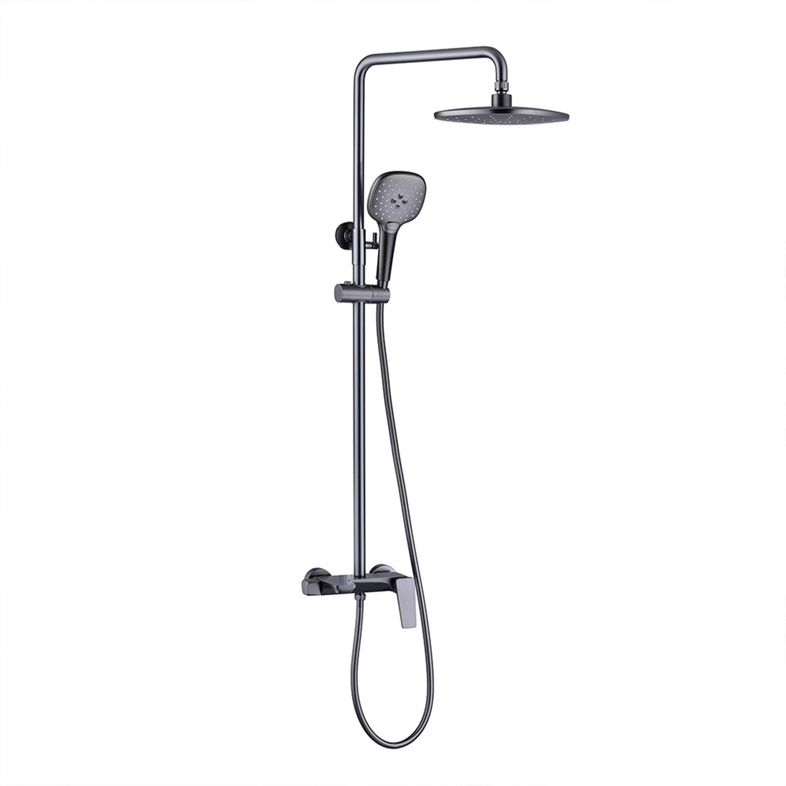Pommeau de douche à effet pluie et douchette 3 modes réglables