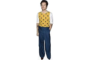 Harry E. Styles (Yellow Top) Mini Cardboard Cutout